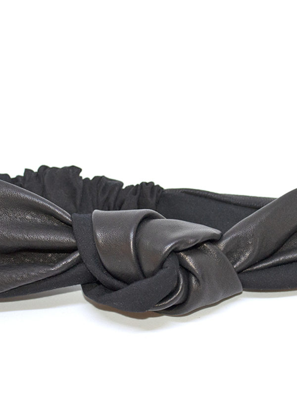 black knot headband