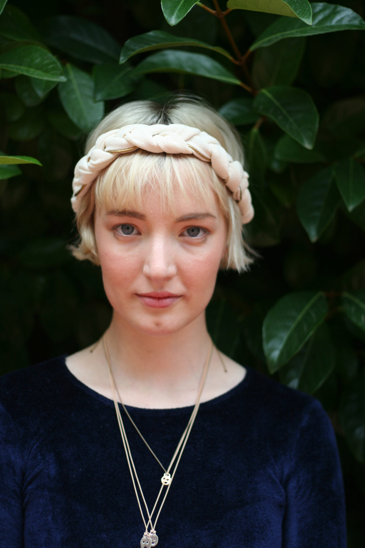 Daily practice Ugly jones double faced necklace