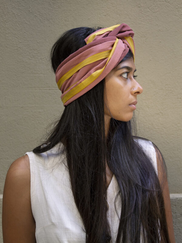 sun nougat open turban