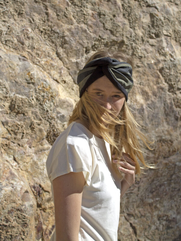 moroccan green open turban