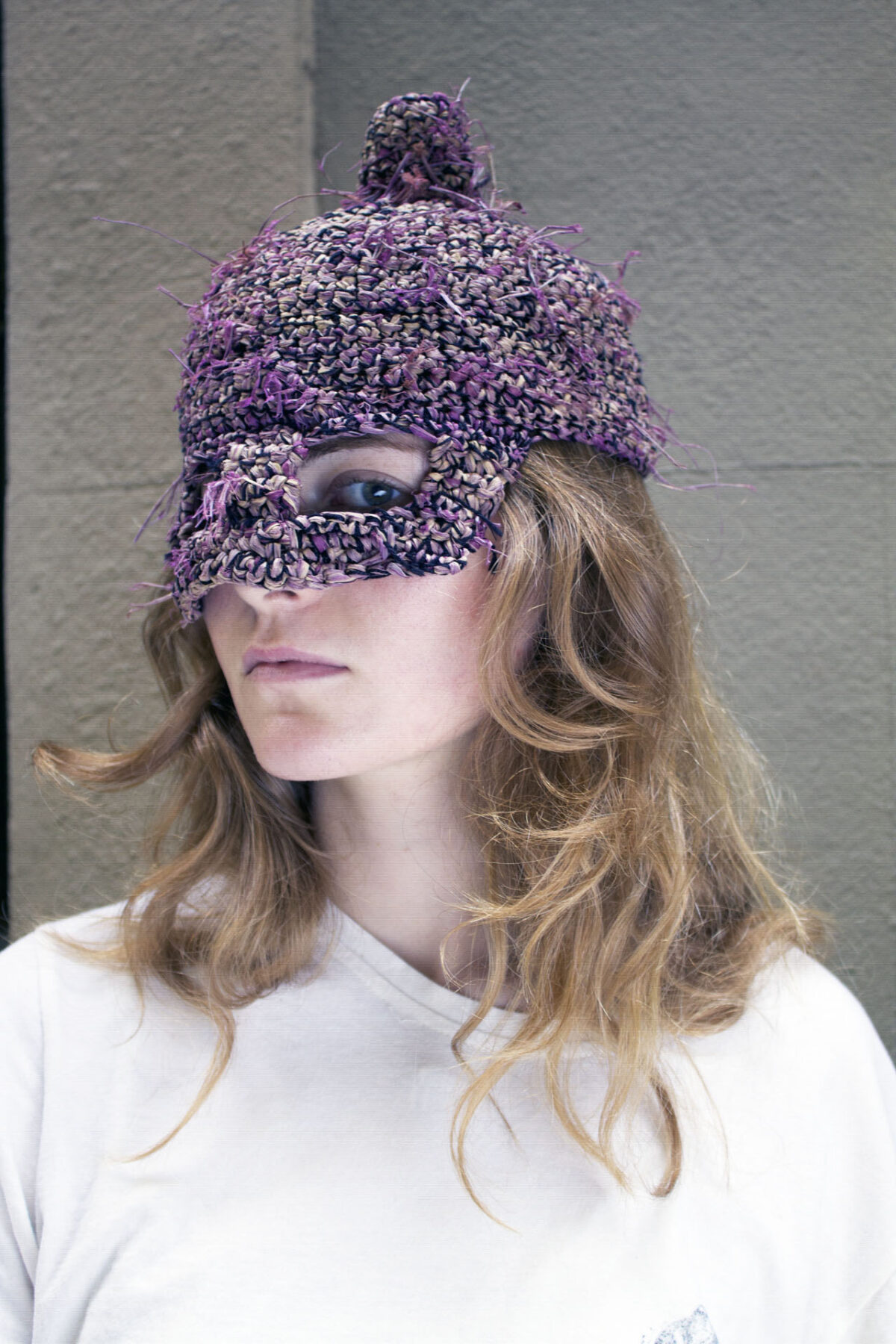 Ona Raffia Hat Mahogany