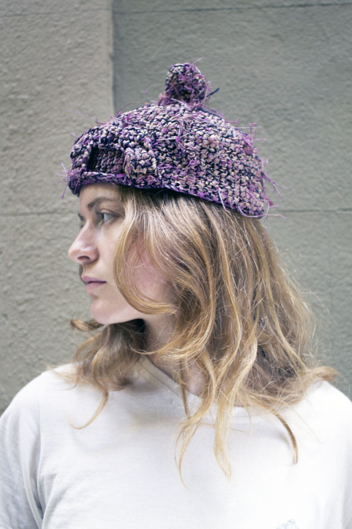 Ona Raffia Hat Mahogany