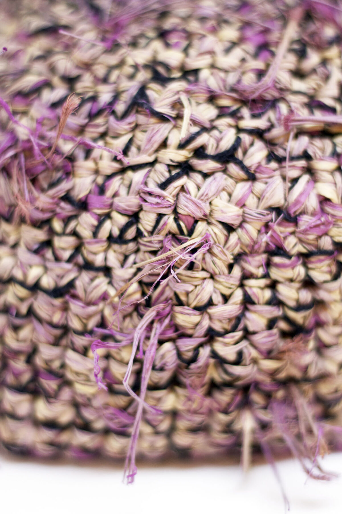 Ona Raffia Hat Mahogany