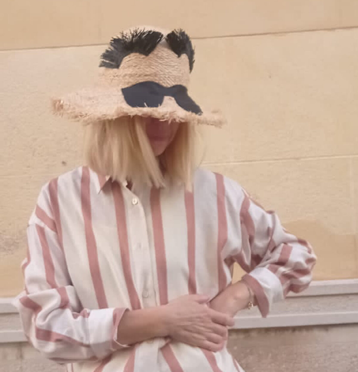 Hayley Mills raffia hat