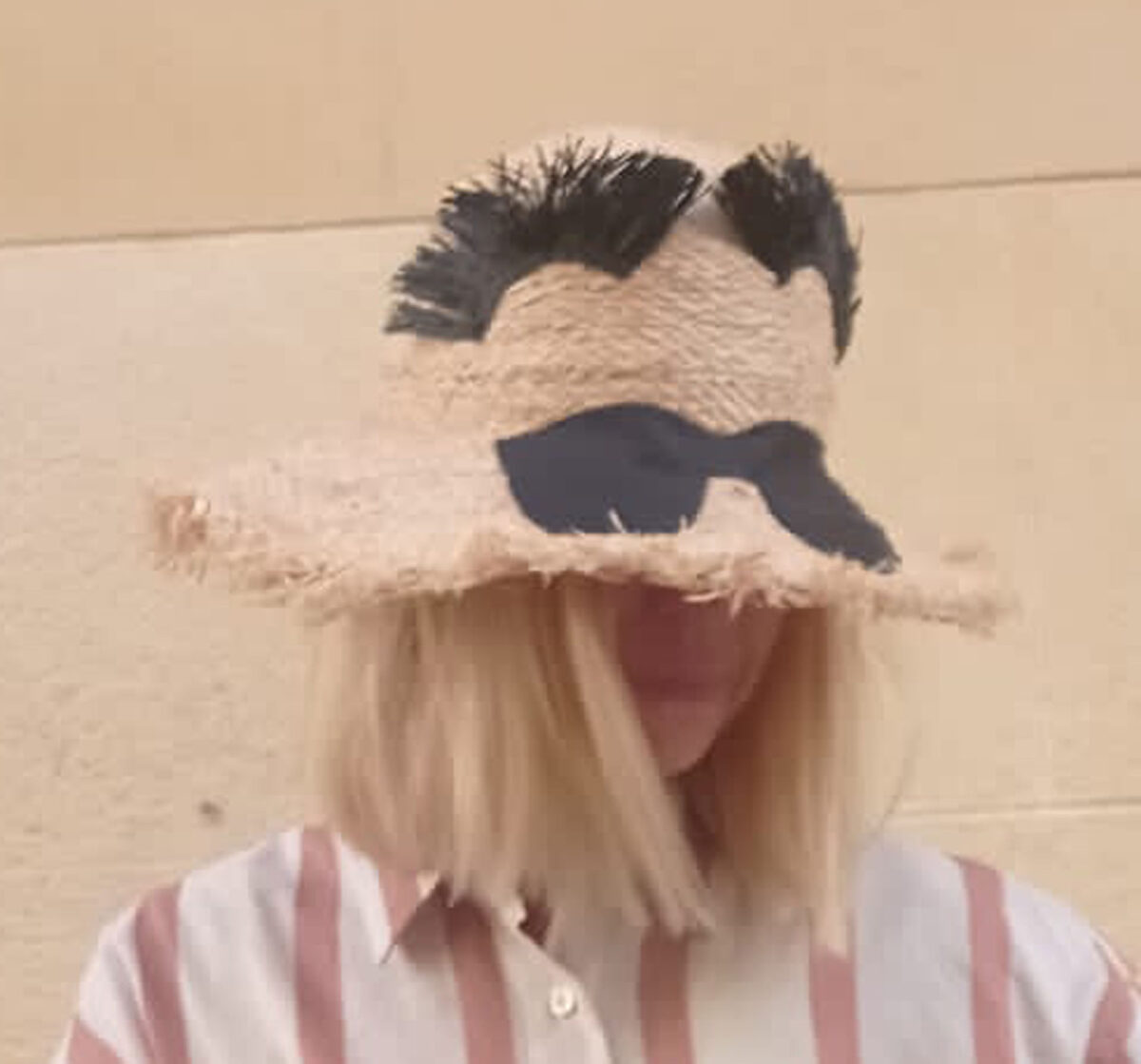 Hayley Mills raffia hat