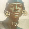 Ugly Jones badge earrings